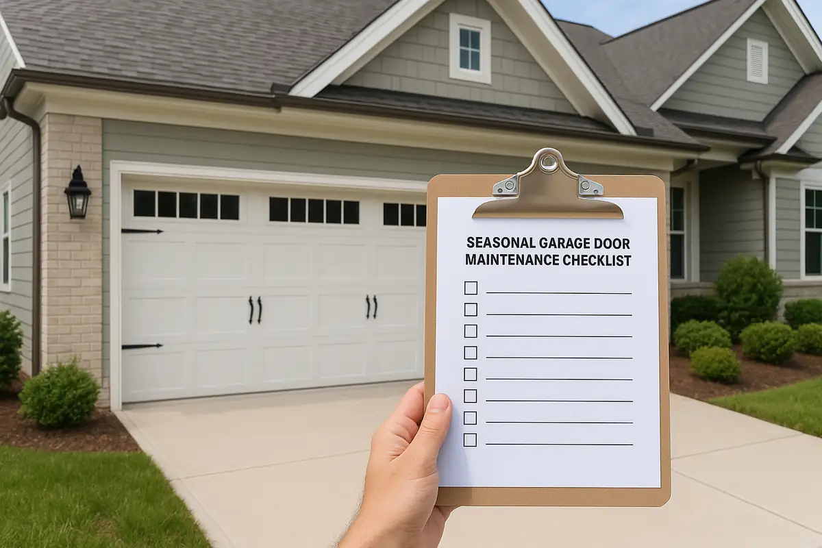 Seasonal Garage Door Maintenance Checklist for Saint Louis Residents