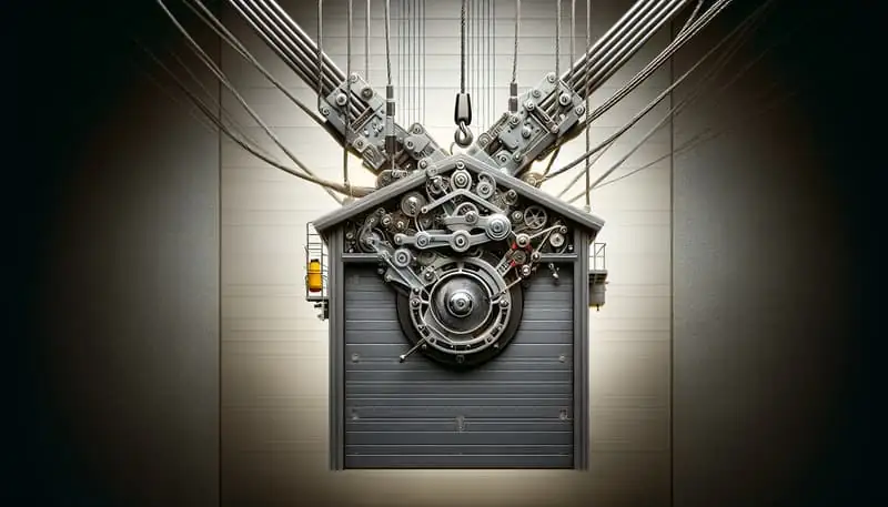 Garage Door Cable Repair — Sauget