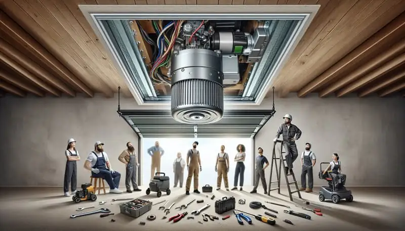 Garage Door Opener Repair — Cool Valley