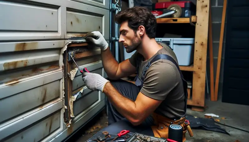 Garage Door Panel Replacement — Olivette
