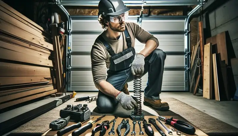 Garage Door Spring Repair — Pasadena Park