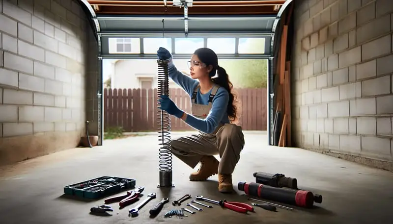 Garage Door Spring Repair — Madison