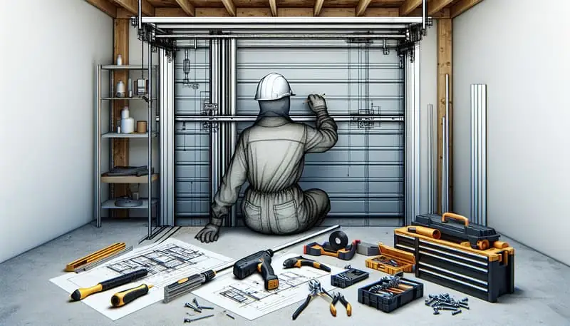 Garage Door Track Repair — Castle Point