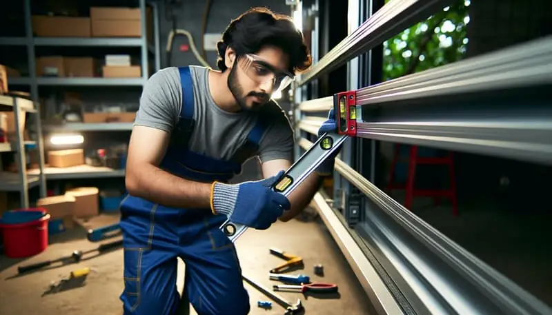 Garage Door Track Repair — Northwoods